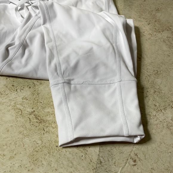 Fabletics white powerform pant size M - Picture 3 of 5